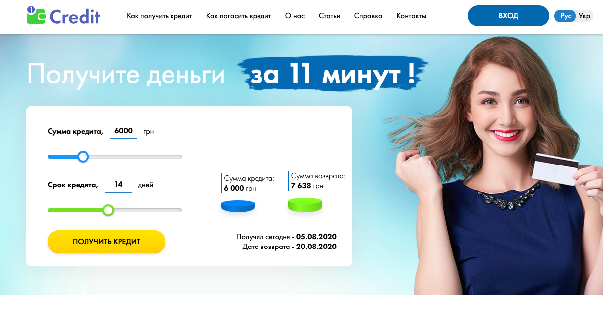 Кредити з Credit1: детальна інформація та відгуки